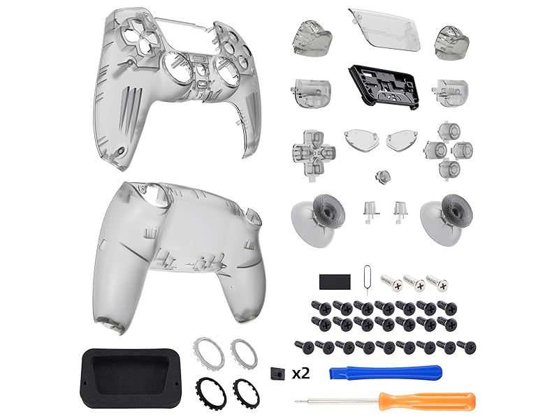 Luna Redesigned Shell Compatible with ps5 Controller BDM-030/040