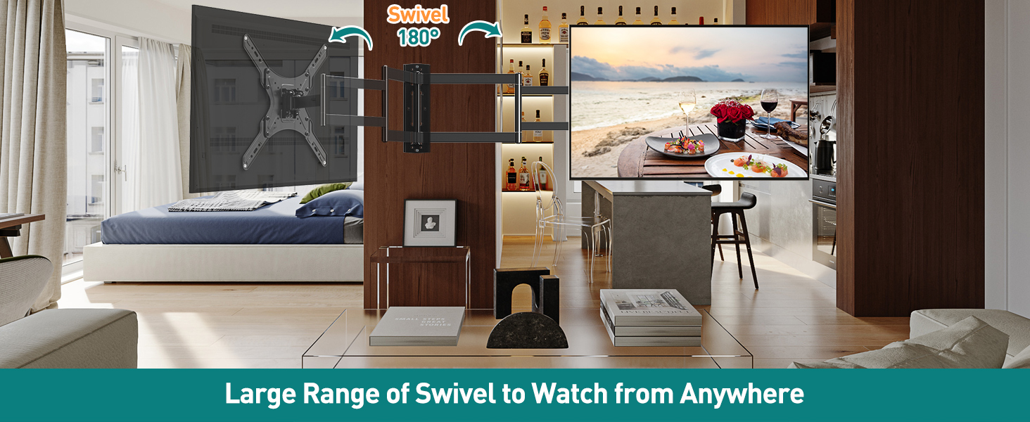 LONG ARM TV WALL BRACKET