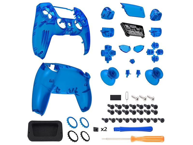 Luna Redesigned Shell Compatible with ps5 Controller BDM-030/040