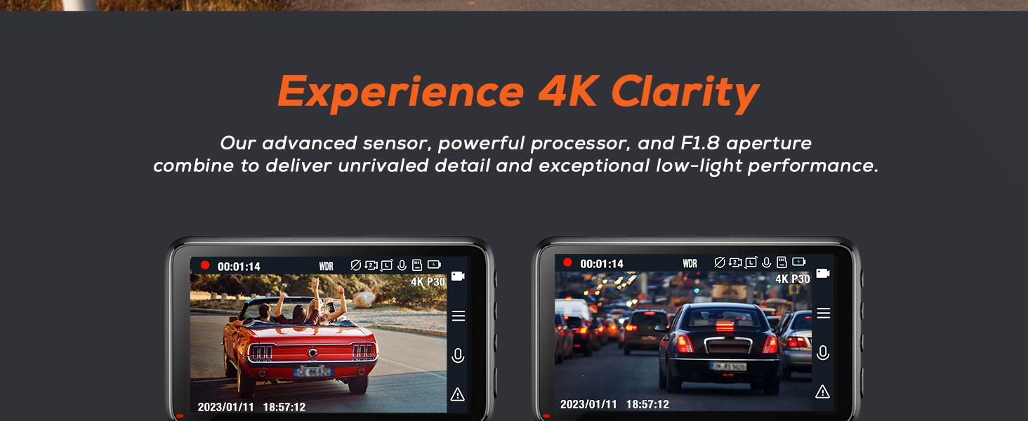 4K DASH CAMERA