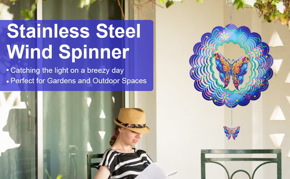 wind spinners for garden