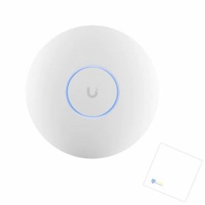 TWA Bundle of U7 Pro Max Ceiling-Mount WiFi 7 Access 6 GHz support with 8 spatial streams and Microfiber Cloth