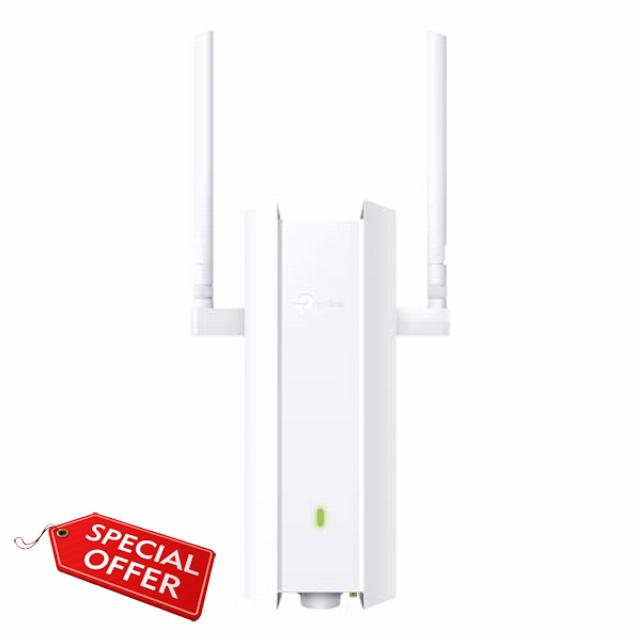 TP-Link EAP625-Outdoor HD | Omada AX1800 Wi-Fi 6 Wireless Gigabit Outdoor Access Point | High-Density | Mesh