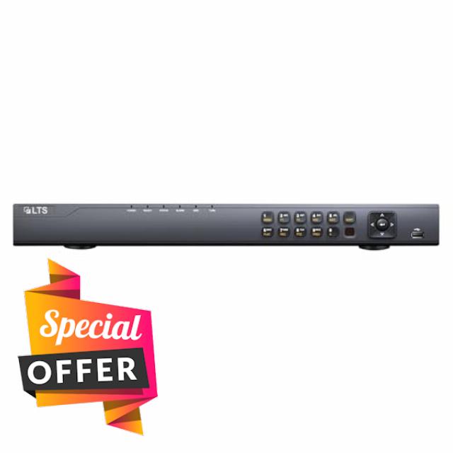 LTS LTN8708QN-P8 8 Channel PoE 4K NVR 8MP H.265 (2TB HDD Included)