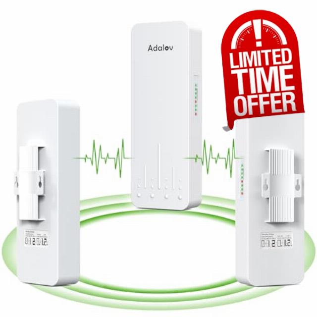 3PCS Gigabit Wireless Bridge Kit
