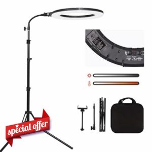 18" 60W LED Ring Light with Light Stand