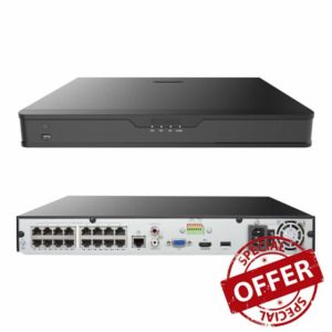 16 Channel 4K PoE Network Video Recorder NVR