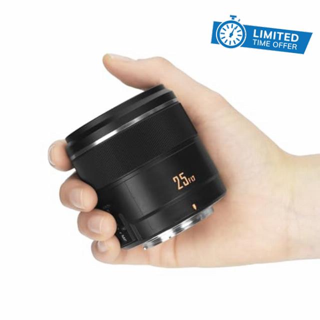YN25 mm F1.7M Auto Focus Standard Prime Lens