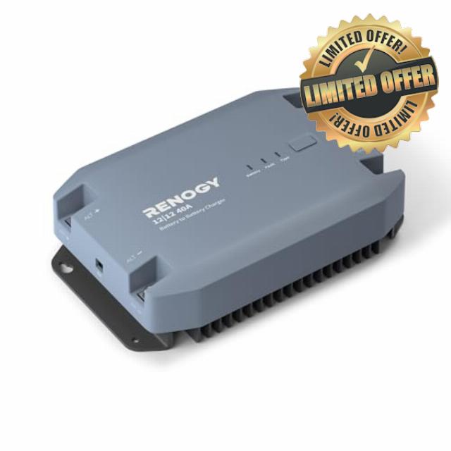 12V 20A/40A DC to DC Battery Charger