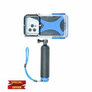 ProShot Dive - Underwater housing for iPhone Rated to 130 feet. Underwater Camera housing Compatible with All iPhones. Waterproof case for Diving and Snorkeling.