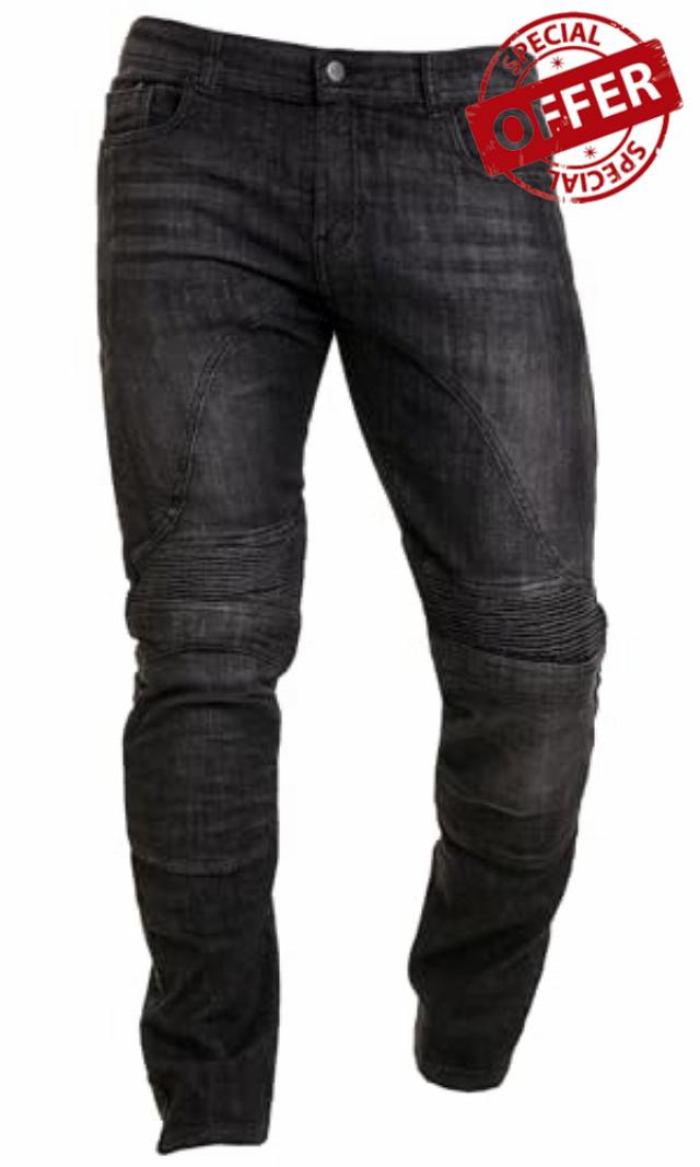 Juicy Trendz Men's Kevlar Motorcycle Jeans: Armoured
