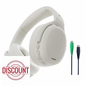 Skullcandy Crusher ANC 2 Over-Ear Noise Canceling Wireless Headphones with Sensory Bass and Charging Cable