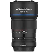 SIRUI 35mm F1.8 Anamorphic Cinema Lens 1.33x APS-C, M4/3 Mount
