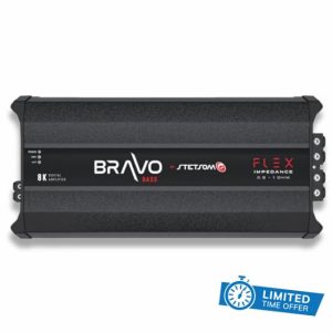 Stetsom BRAVO BASS Flex 8K Mono Class D Car Audio Amplifier