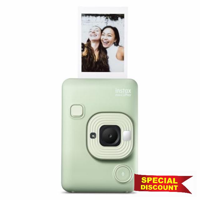Fujifilm INSTAX Mini LIPLAY Hybrid Instant Camera - Matcha Green