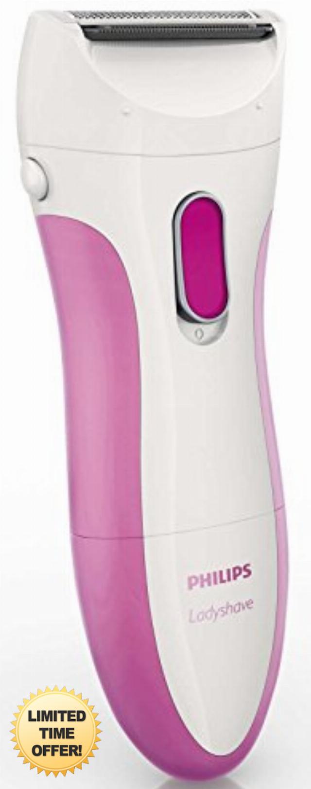 Philips SatinShave Essential Wet and Dry Electric Shaver (Model HP6341/00)