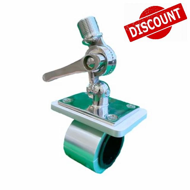 Boat VHF Antenna T-Top Clamp Mount