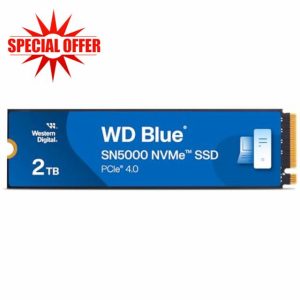Western Digital 2TB WD Blue SN5000 NVMe Internal Solid State Drive SSD - PCIe Gen 4.0