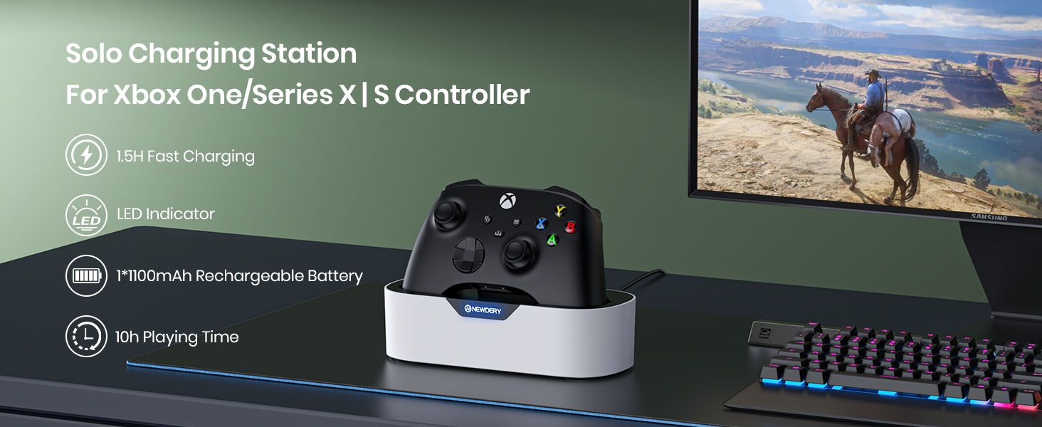 Charger for Xbox Wireless Controllers
