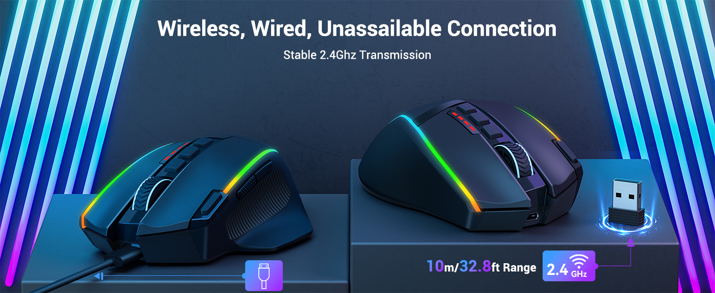 Two types of connections