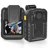 SPIKECAM Computer-free body cameras with audio and video, 6 Hrs 1080P Personal Security Small Bod...