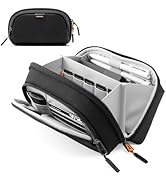 Inateck Electronics Accessories Travel Bag Tech Organizer Splashproof, Portable Cable Organiser B...