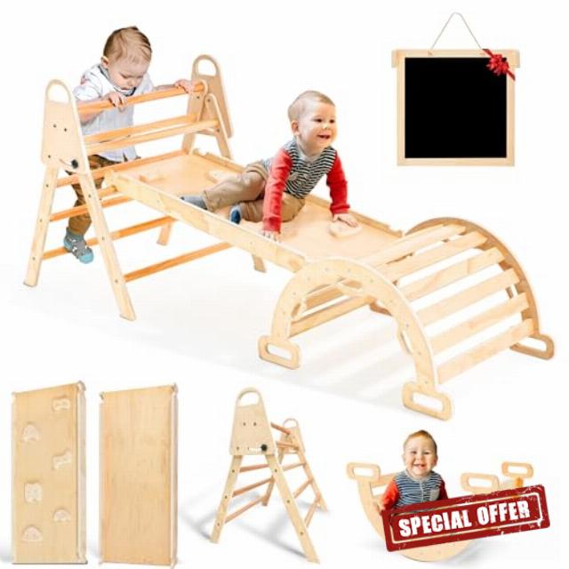 8 in 1 Pikler Triangle Set