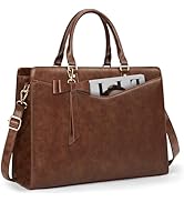 Dakuly Laptop Bags for Women 15.6 inch Ladies Handbags Tote Bag Large Work Bags PU Leather Design...