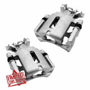 2x Brake Caliper with Bracket Rear Driver and Rear Passenger Side 18-B4926 & 18-B4927| Fits 2005-2014 Ford Mustang-Rear Left and Rear Right