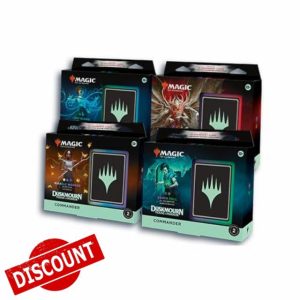 Magic: The Gathering Duskmourn: House of Horror Commander Deck Bundle - includes All 4 Decks