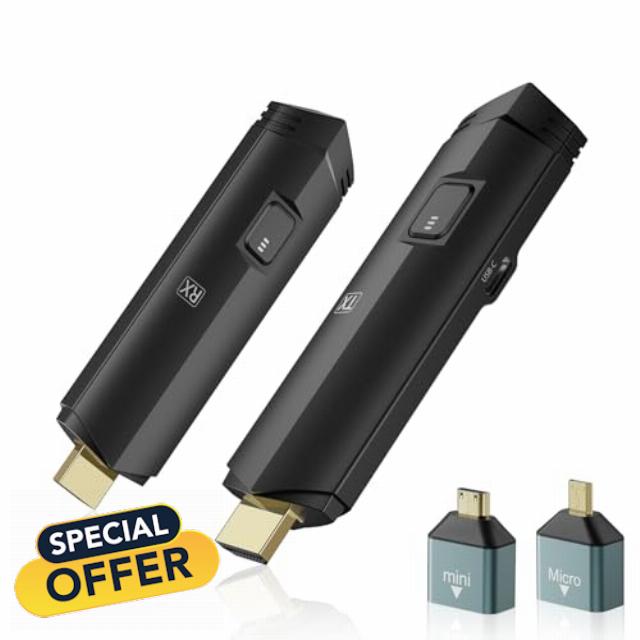 Wireless HDMI Transmitter and Receiver 4K