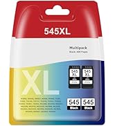 Hanink PG540 Black CL541 Colour for Canon 540 and 541 Ink Cartridges 540XL 541XL Twin Pack for TS...