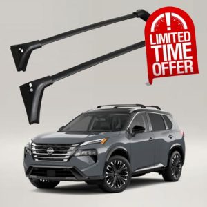 Crossbars for Roof Rack 220lb Compatible with Nissan Rogue 2021 2022 2023 2024 SV SL Platinum
