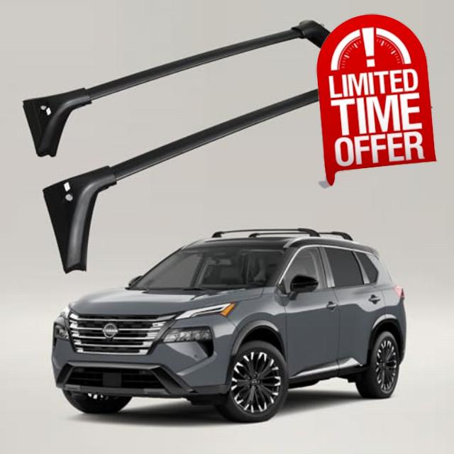 Crossbars for Roof Rack 220lb Compatible with Nissan Rogue 2021 2022 2023 2024 SV SL Platinum