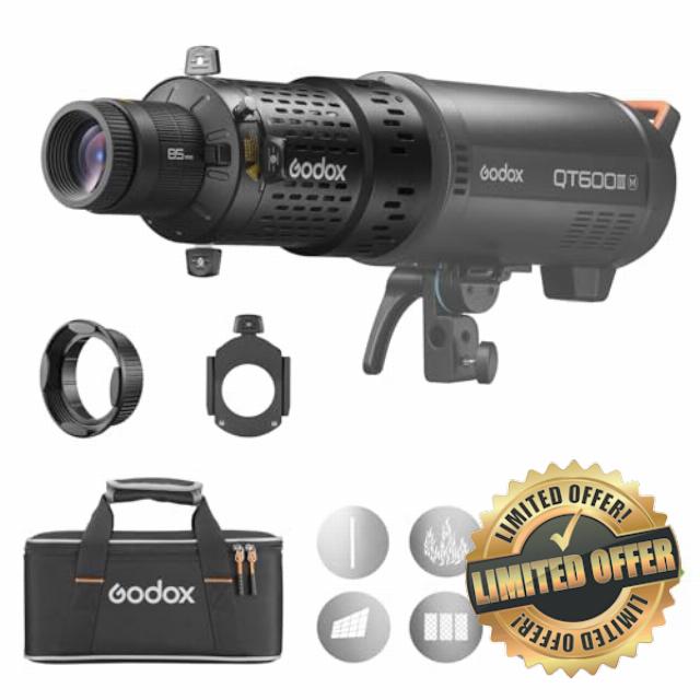 Godox BFP Flash Projection Attachment for Bowens Mount Flash Speedlight