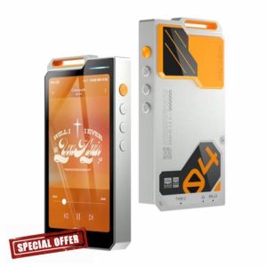 HiBy R4 mp3 & mp4 Players spotify Player with Bluetooth and WiFi 4-Way HiFi DAP Android 12 OS 3.5mm po+4.4mm bal 32G+2TB Scalable Memory