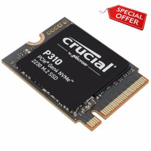 Crucial New 2024 P310 1TB PCIe Gen4 2230 NVMe M.2 SSD - Up to 7