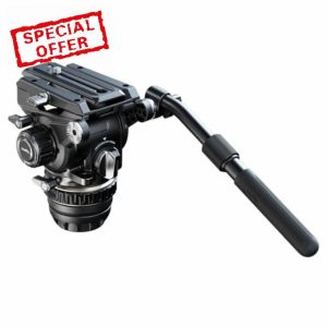 SmallRig DH12 Professional Fluid Video Head with 6-Step Counterbalance Dynamic