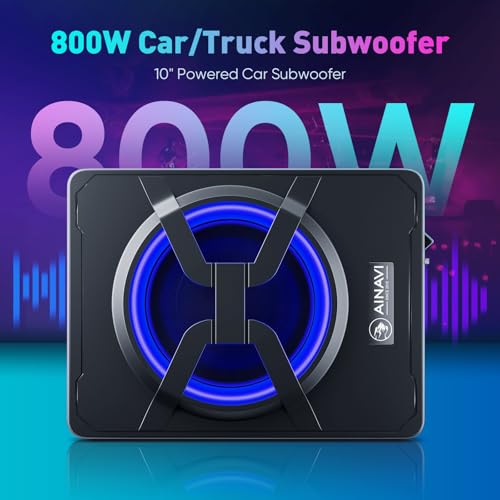 Built-in Amplifier 800 Watts Max