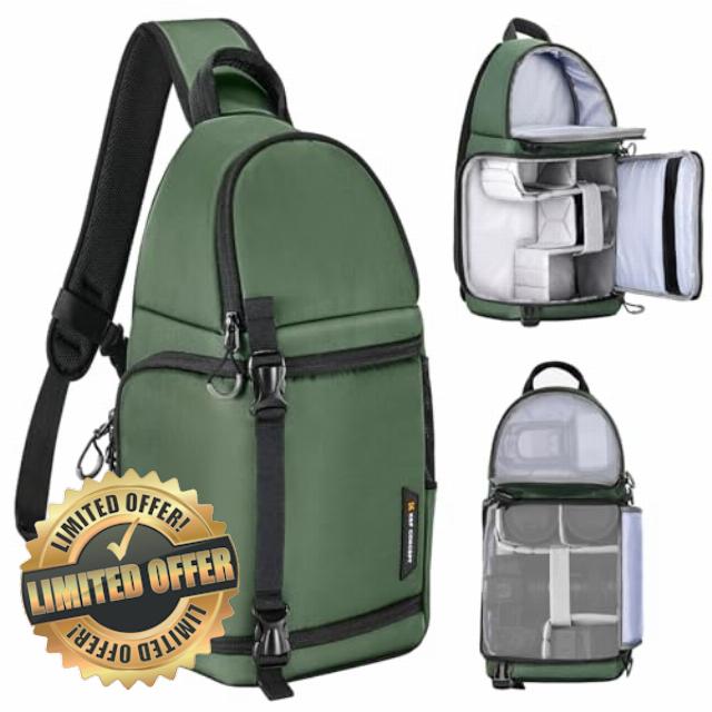 K&F Concept Camera Sling Bag for photographers
