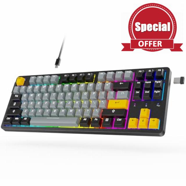 ARZOPA Wireless Mechanical Gaming Keyboard