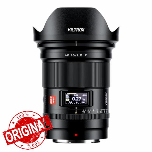 VILTROX AF 16mm F1.8 Full Frame Lens For Nikon Z-Mount
