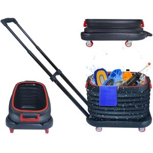 Bucket Dolly with Lid and 4 Wheels