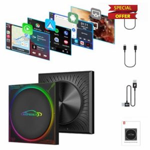 5IN1 Wireless CarPlay Android Auto Adapter