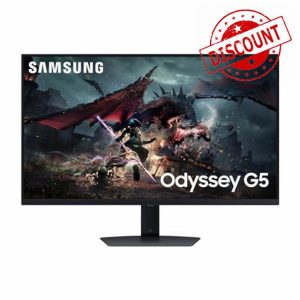 SAMSUNG 32-Inch Odyssey G50D Series QHD Fast IPS Gaming Monitor