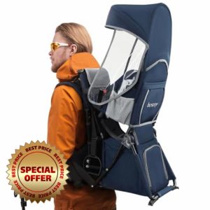 besrey Baby Backpack Carrier for Hiking Toddler Backpack Carrier Child Carrier Blue