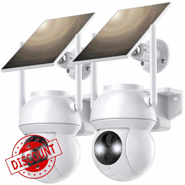 Solar Security Cameras Wireless Outdoor