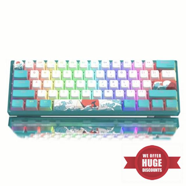 LQXQ WK61 60% Mechanical Keyboard