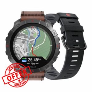 Polar Grit X2 Pro Titan Ultra Premium GPS Smart Sports Watch – Ultimate Outdoor Adventure Watch with Rugged Titanium Design