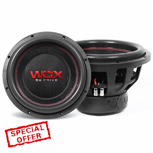 DB Drive WDX15G1.4 15” 4Ω DVC Subwoofer / 2000w MAX New Competition